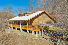 Peaceful Bryson City Cabin with Hot Tub and Deck!